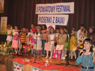Koncert galowy II Powiatowego Festiwalu Piosenki z bajki