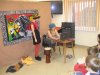 Teatr MORALITET z Krakowa w Filii Bibliotecznej w Wójcinie